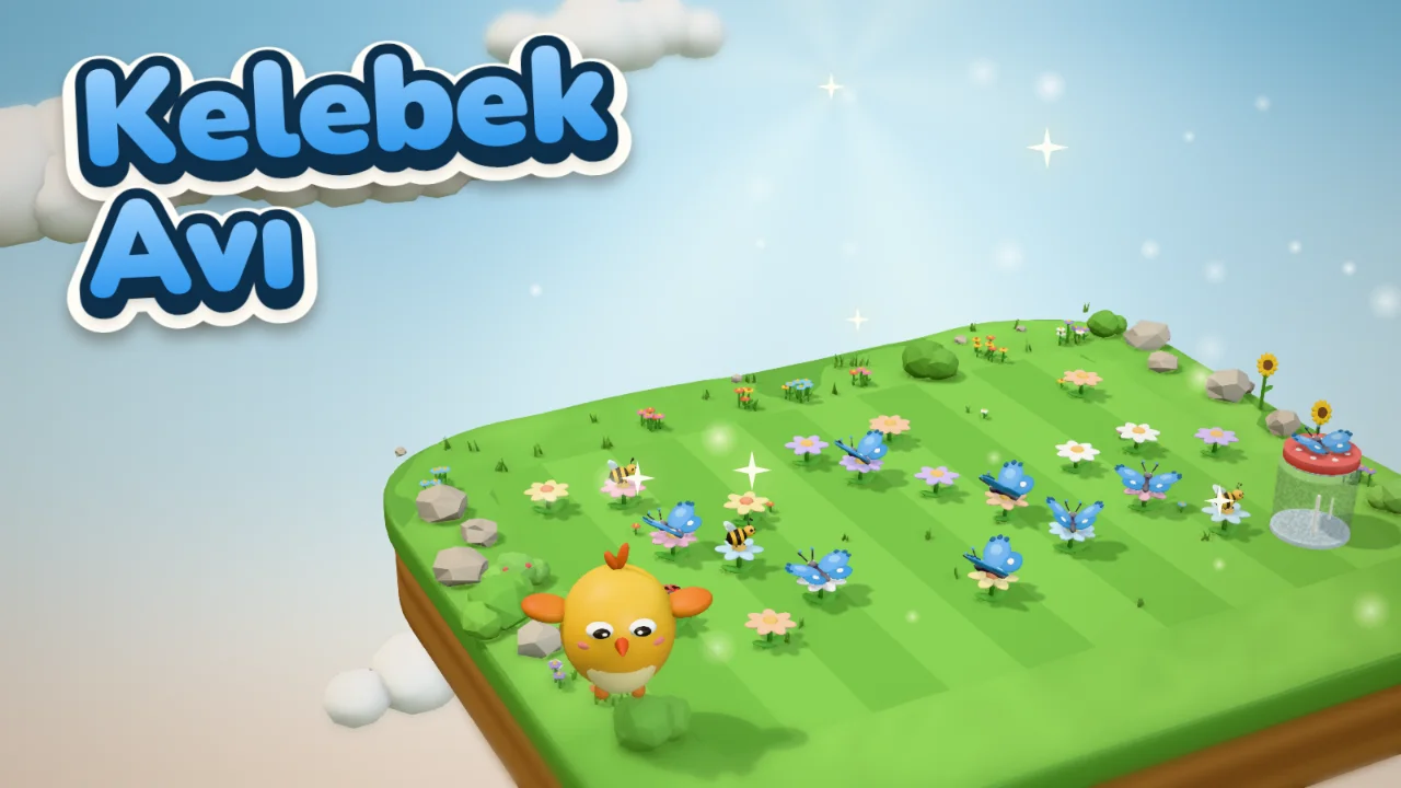 Kelebek Avı oyununun kapağı