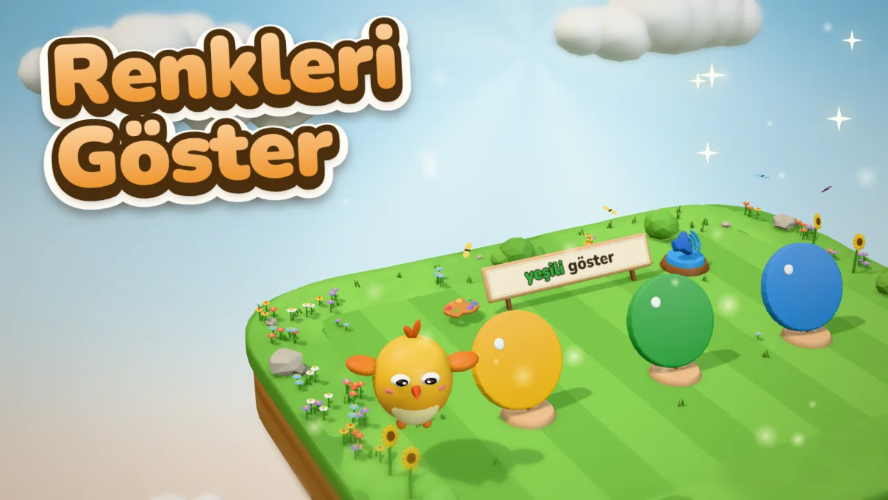 Renkleri Göster oyununun kapağı